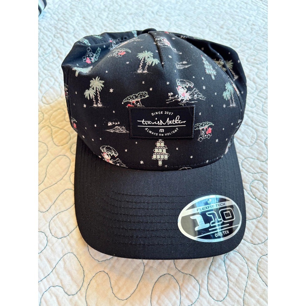 Travis Mathew Always On Holiday‎ Tropical Christmas Flexfit 110 Snapback Hat